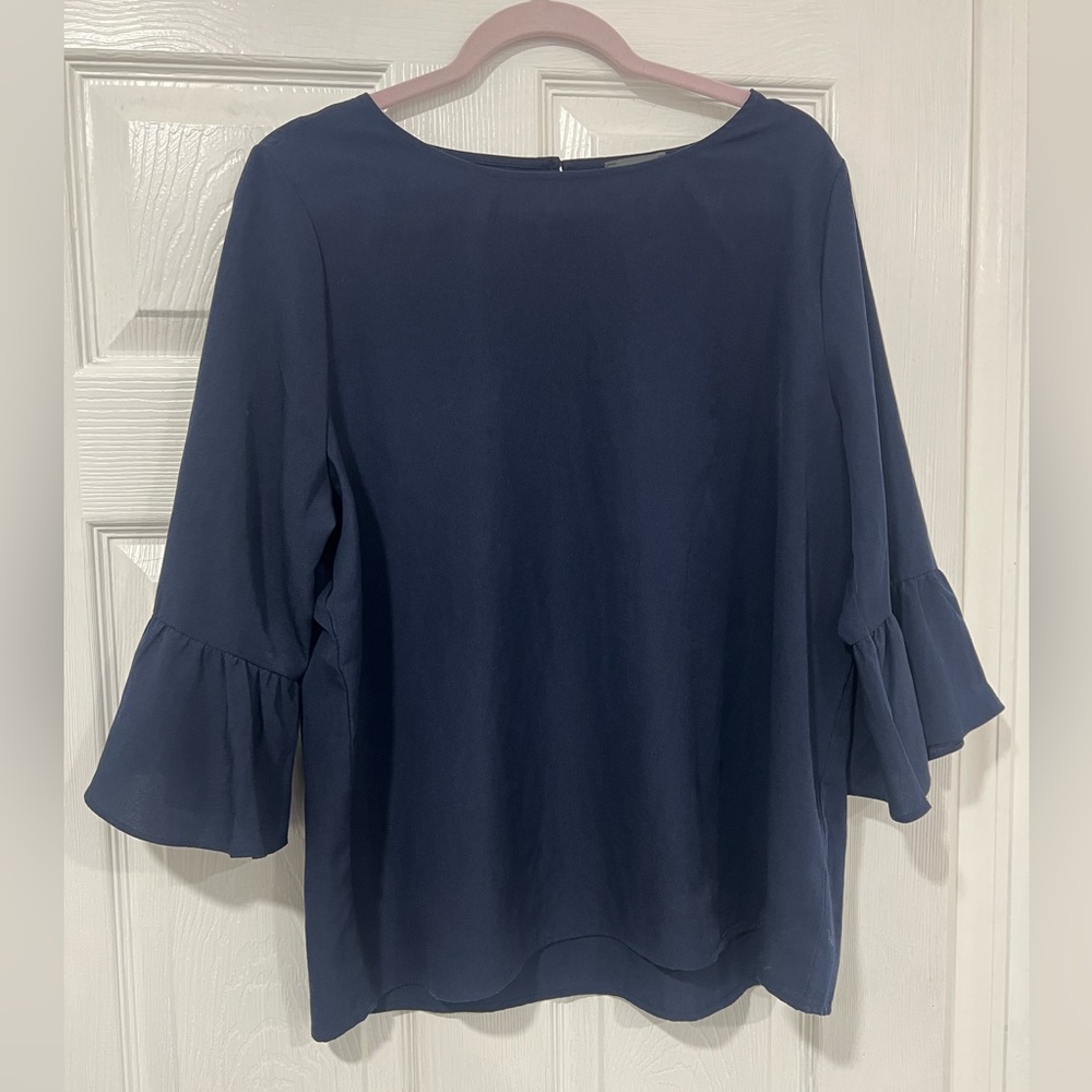 Navy Blue Blouse